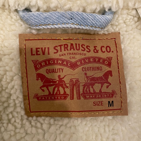 Original Levis Sherpa trucker jacket - Picture 2 of 2